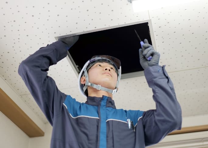 安全・品質を第一に考え迅速かつていねいに対応